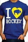 I Love Buffalo Hockey T Shirt