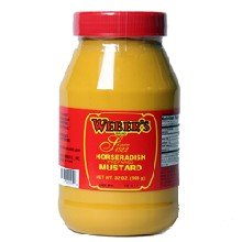 Webers Mustard 32oz jar